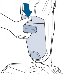 Emptying-Bissell-2551-Dirty-Water-Tank