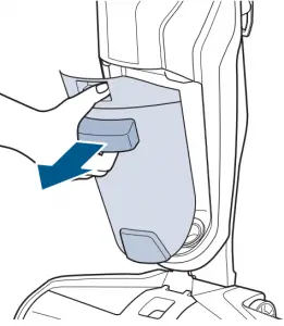 Emptying-Bissell-2551-Dirty-Water-Tank