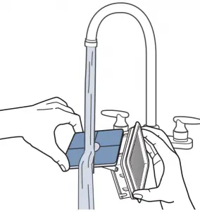 Emptying-Bissell-2551-Dirty-Water-Tank