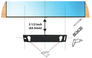 SOUND Wall Mount for Bose Solo 5 - Installing the wall Mount 3