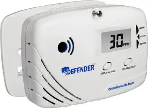 DEFENDER CA6100 Carbon Monoxide Alarm