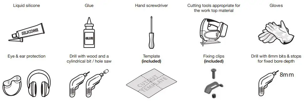 ENZO Undermount Granite Pyragranite Sinκs fig1