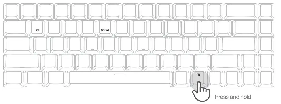 Freenman Technology FRMKB68D 68 Key RGB Gaming Keyboard fig4