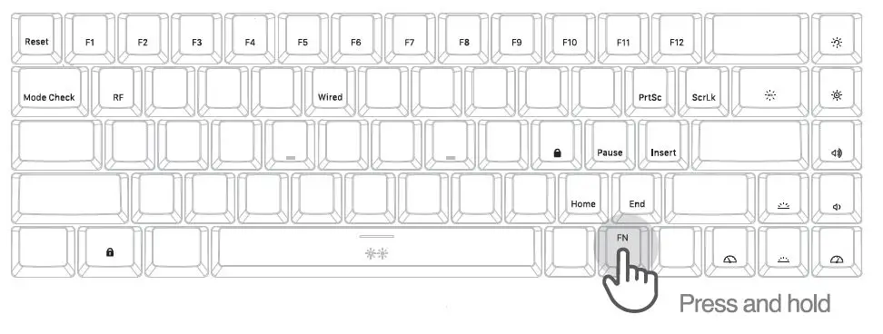 Freenman Technology FRMKB68D 68 Key RGB Gaming Keyboard fig6