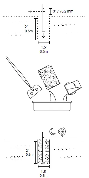 STARLINK Ground Pole Mount fig 6