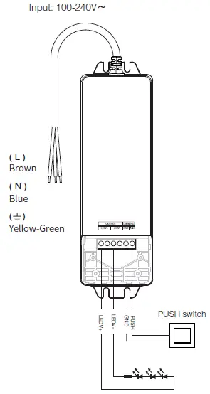 MiBOXER CL1-P75V24 75W Dimming LED Driver FIG 3