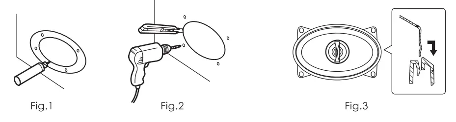 Nakamichi NSE4658 4x6 Inch 2-Way Coaxial Speaker fig3