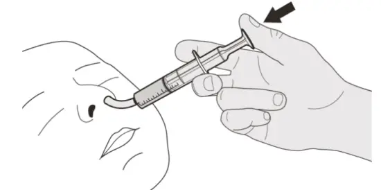 EVRYSDI dose through nasogastric tube
