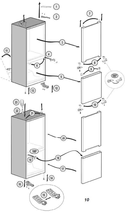 beko RCSA270K30WN Refrigerator 11