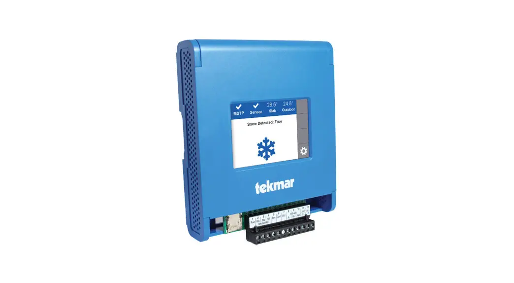 Tekmar 681 Bacnet Snow/ice Sensor Interface User Manual Tekmar 681 Bacnet Snow/ice Sensor Interface User Manual