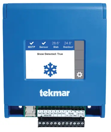 tekmar 681 BACnet Snow Ice Sensor Interface