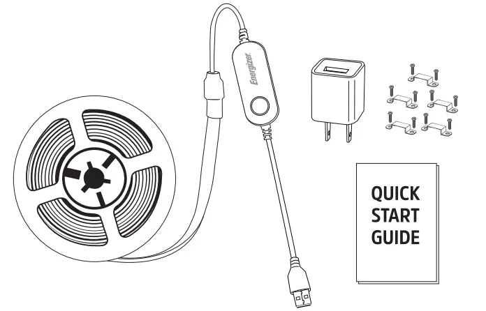 Energizer EIS2 2002 Smart WiFi LED Light Strip - Package