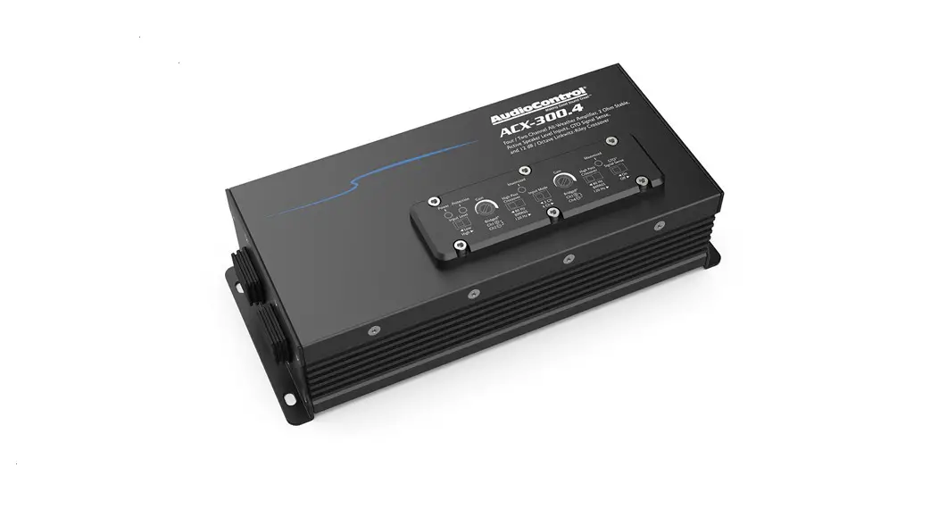 Audiocontrol Acx-300-4 Compact High Power All-weather 4-channel Amplifier User Guide