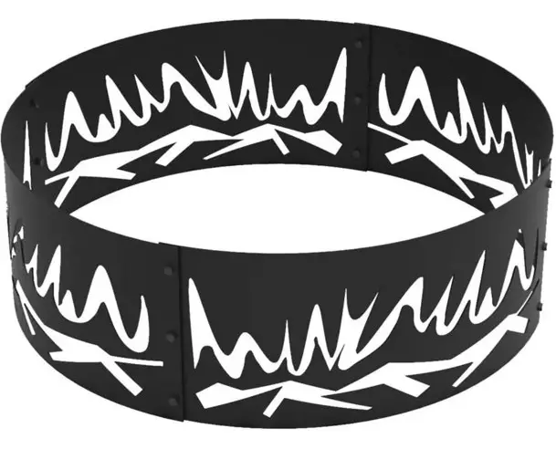 BLUE SKY-FR36FR01-Round-Heavy-Gauge-Decorative-Fire-Rings