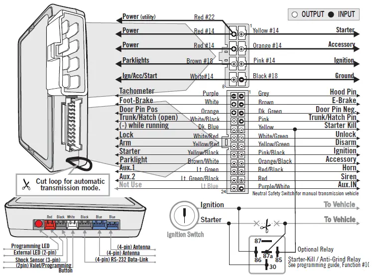 FORTIN-E400-Automatic-&-Manual-Transmission-Remote-Starter-and-Alarm-1