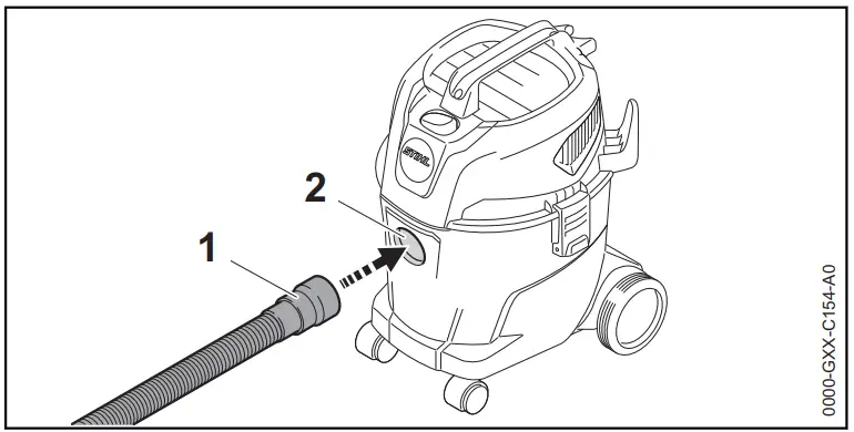 STIHL SE 33 Wet and Dry Vacuum Cleaner -fig5