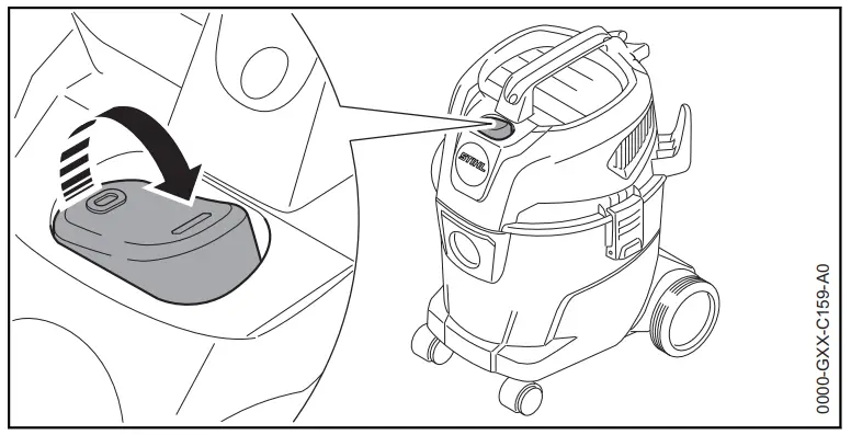 STIHL SE 33 Wet and Dry Vacuum Cleaner -fig7
