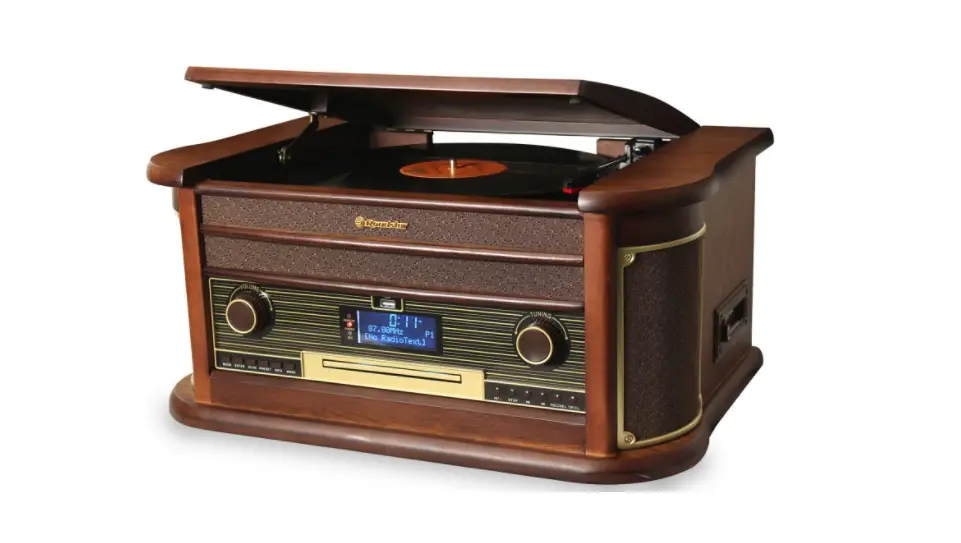 Roadstar Hif-1996bt Stereo Turntable Vintage User Manual