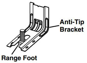 AMANA W10878023 Electric Range - Braket