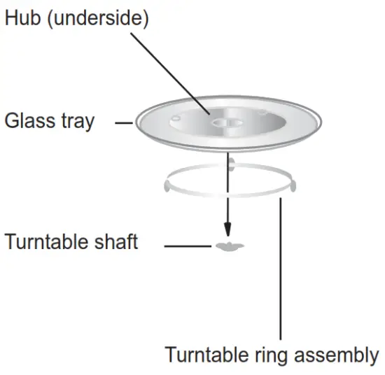 ARTUSI AMC34BI Microwave Oven - glass