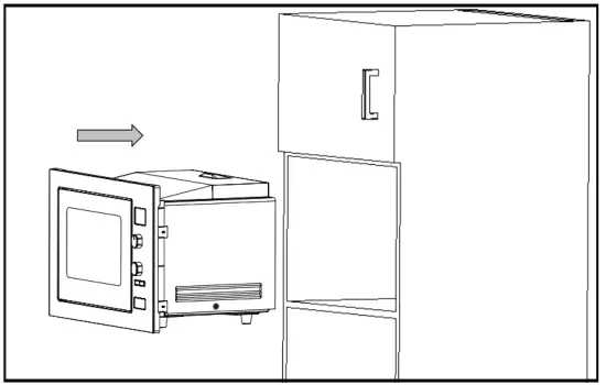 ARTUSI AMC34BI Microwave Oven - power