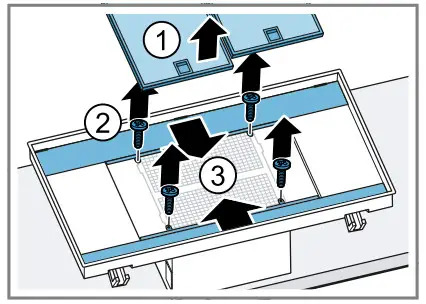 NEFF I95CPS8W5 Ceiling Mounted Ventilation - Preparing the ceiling 3