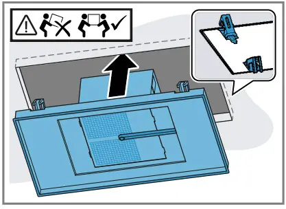 NEFF I95CPS8W5 Ceiling Mounted Ventilation - Preparing the ceiling 4