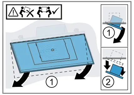 NEFF I95CPS8W5 Ceiling Mounted Ventilation - Removing the appliance 6