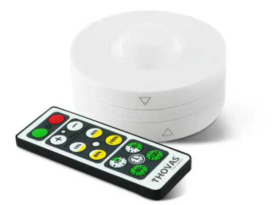 Thovas Ck30 Led Puck Lights With Remote Control Instruction Manual