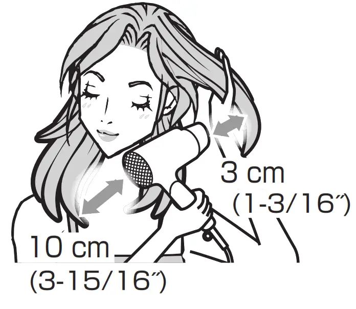 Panasonic EH-NA67 Family and Children Hair Dryer - fig 1