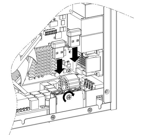 ADVANTECH Compact Industrial Computer Chassis rich front - Internal 2