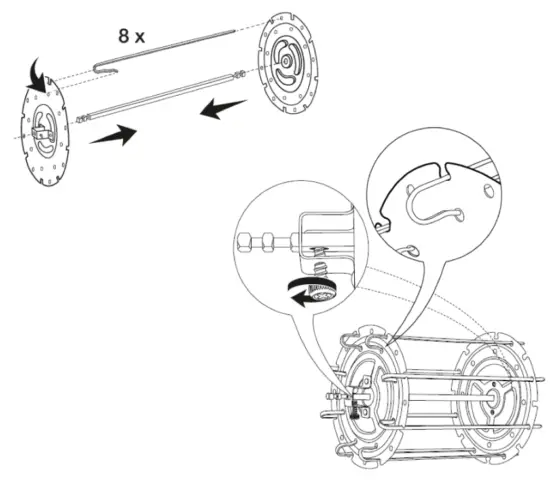 Sur La Table 13 Quart Multifunctional Air Fryer - Skewers Rack