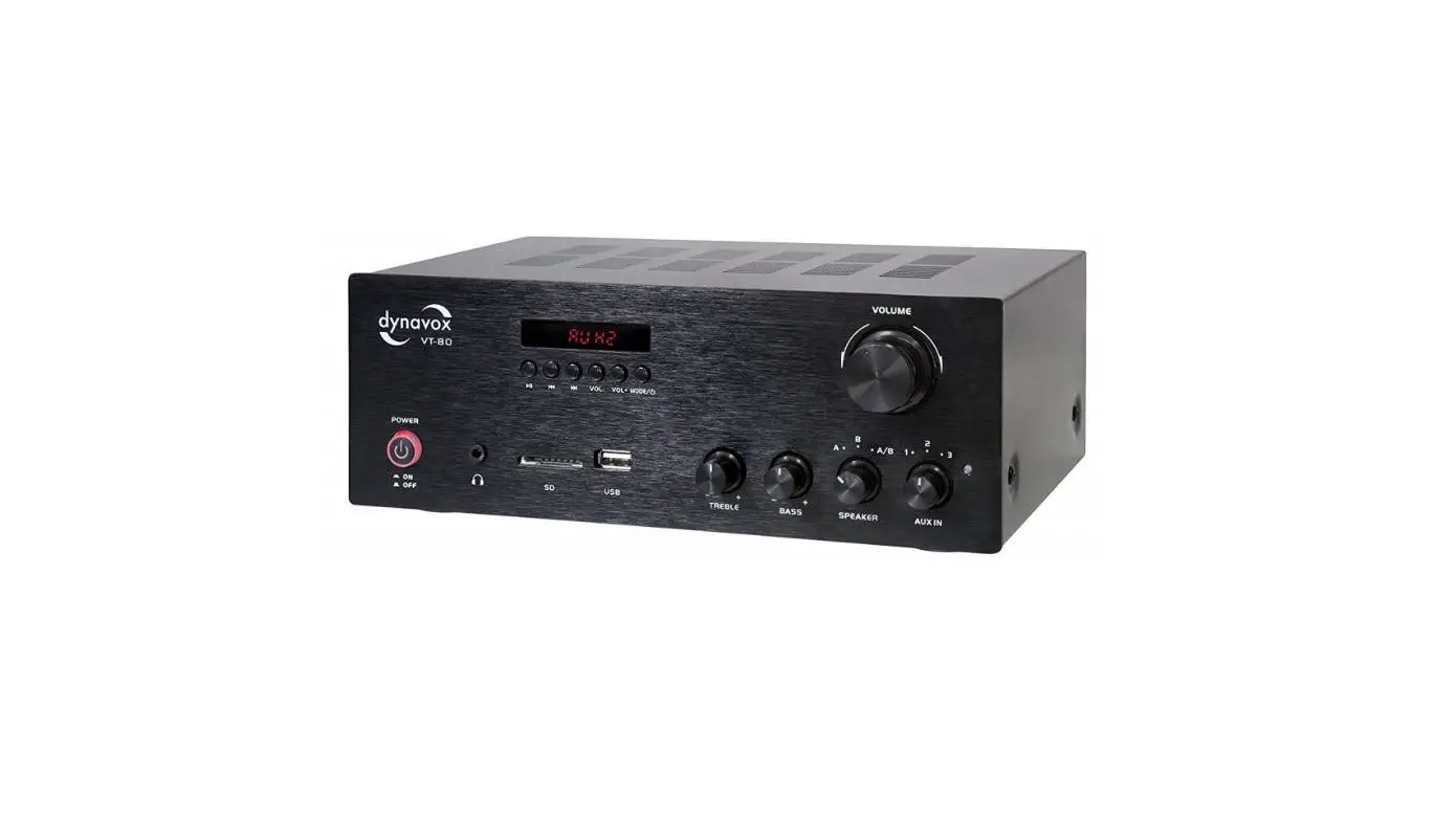 Dynavox Vt-80mk Compact Stereo Amplifier Instructions Dynavox Vt-80mk Compact Stereo Amplifier Instructions