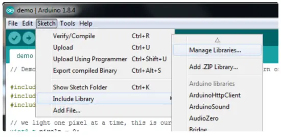 Adafruit MCP9808 Precision I2C Temperature Sensor - Arduino Wiring 2