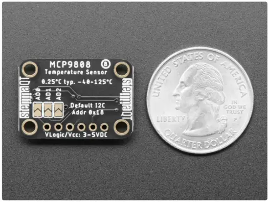 Adafruit MCP9808 Precision I2C Temperature Sensor - I2C control