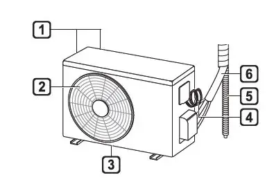 LG PC24SK Wall Mounted Air Conditioner-FIG2