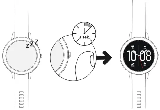 hama 00178608 Fit Watch 4910 Smartwatch - Fig 1