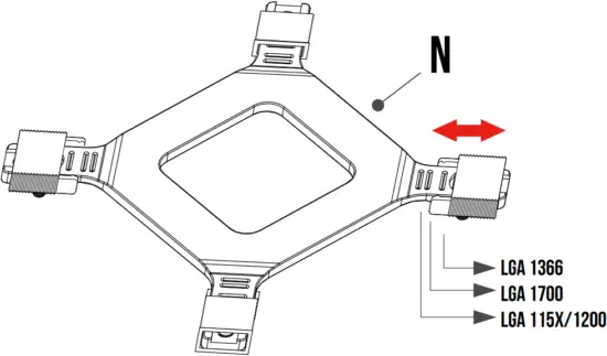 Intel LGA1366 115X 1200 - Step 2
