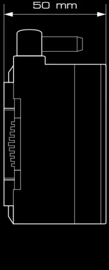 M3 240W CPU - Pump Dimensions 2A