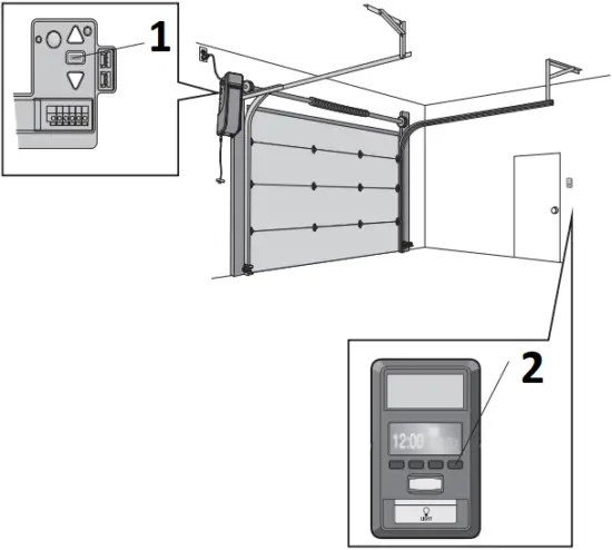 LiftMaster 8500W - Connection 1