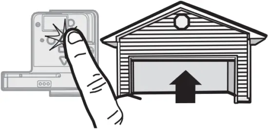 LiftMaster 8500W - Program the travel 2