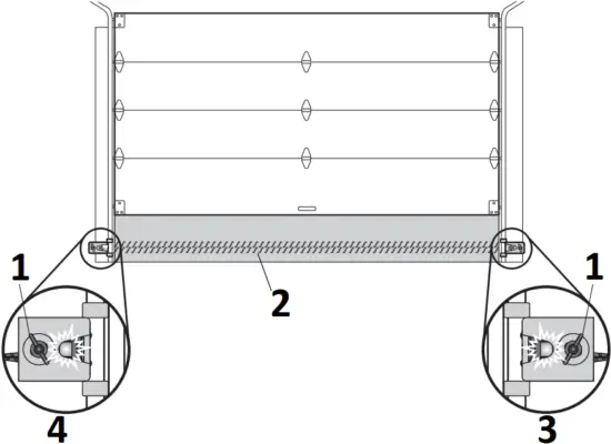 LiftMaster 8500W - Protector system