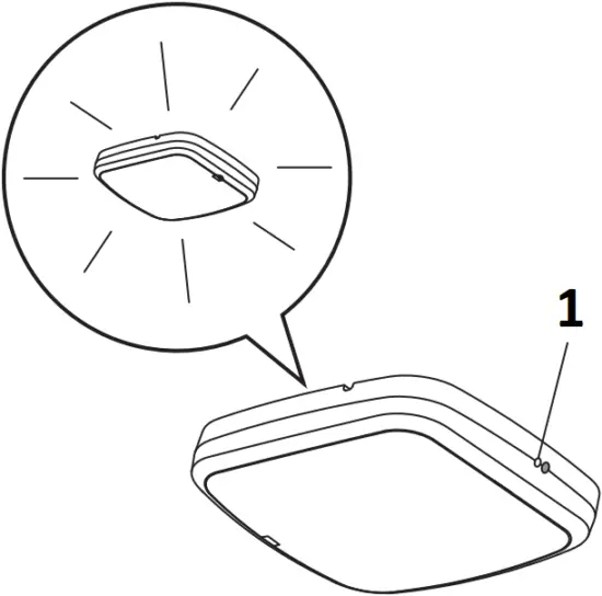 LiftMaster 8500W - Remote LED 1