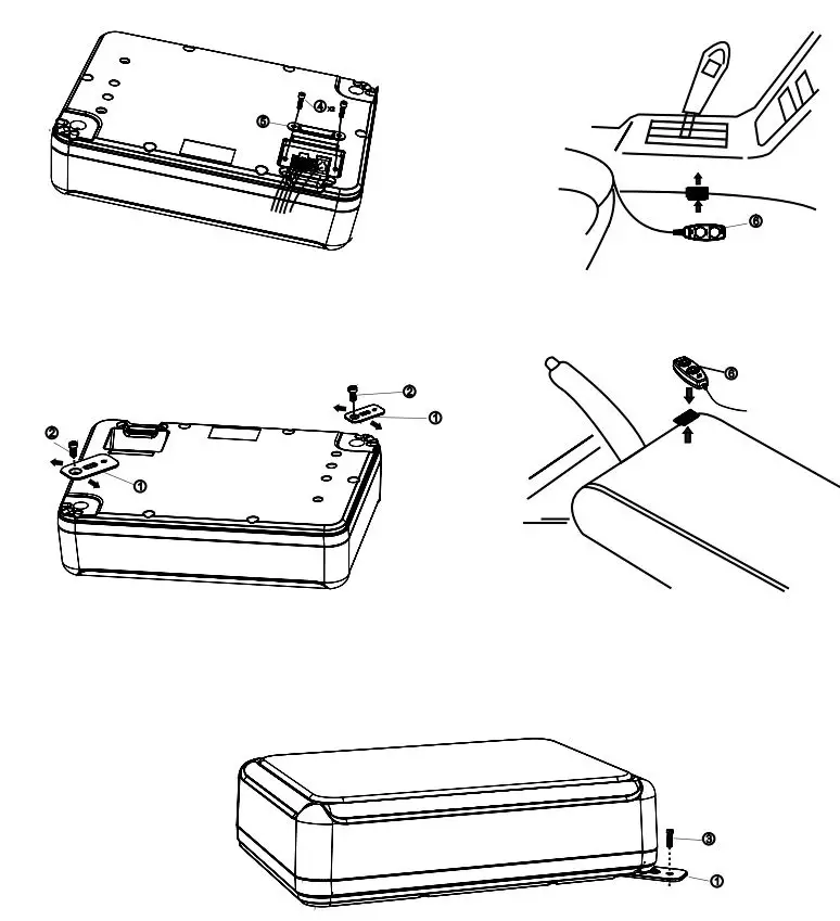 BLAUPUNKT GTW 190 A - 24V Volt Car Subwoofer Active 280 mm 150W Instruction Manual - How to install