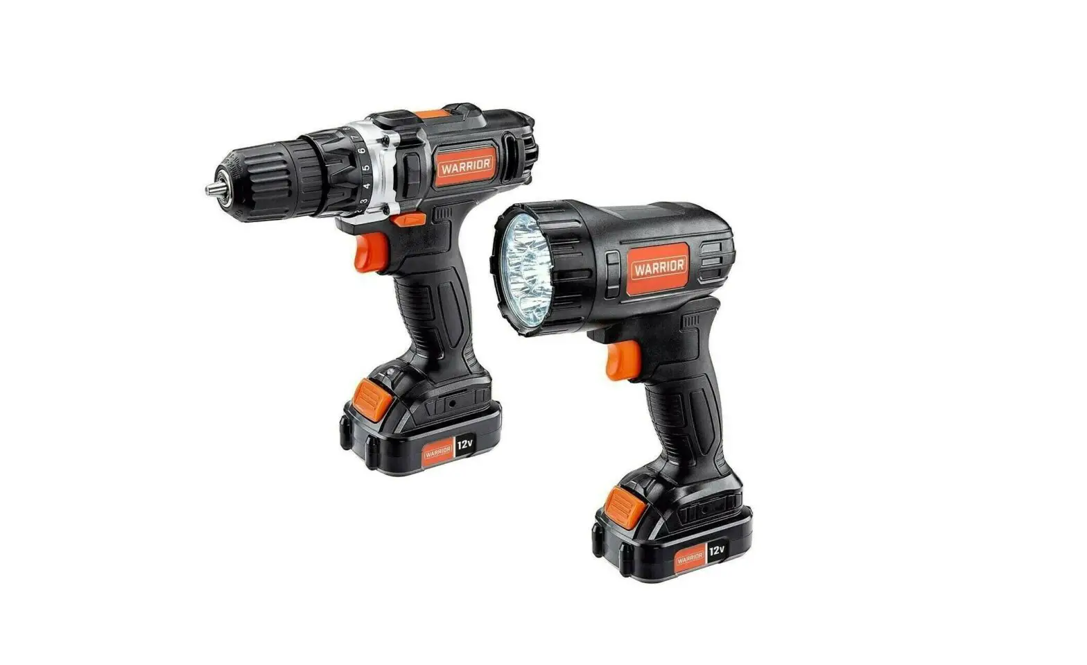 Warrior 57383 12v Lithium 3 Or 8 Inch Cordless Drill And Flashlight Kit Owner's Manual