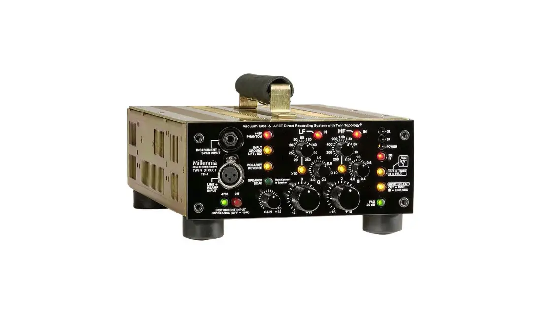 Millennia Td-1 Twin Direct Recording Channel Instruction Manual Millennia Td-1 Twin Direct Recording Channel Instruction Manual