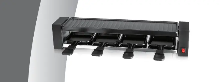 Emerio Rg-127818.1 4-person Raclette Grill Instruction Manual