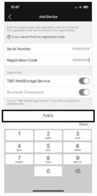 Add a Device to the App