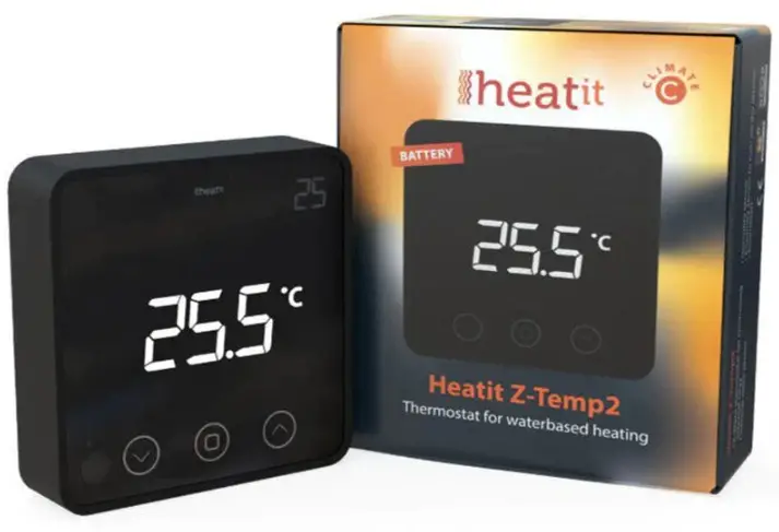 heatit 4969 Z-TEMP2 Z-Wave Thermostat product