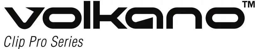 volkano Premium Tie Clip Microphone - logo